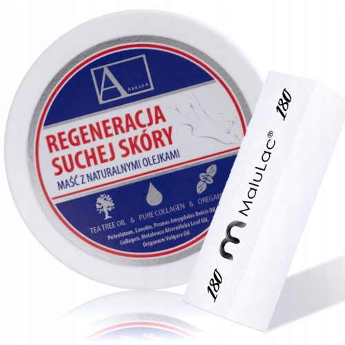  ARKADA regenerierende Salbe für rissige Haut an Füßen und Fersen 70g + BLOK gratis