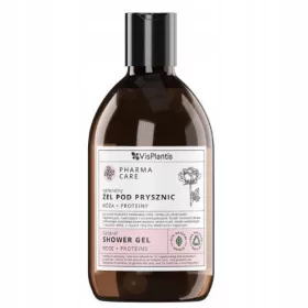  Vis Plantis Natural Duschgel, Rose + Proteine 500 ml