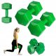  Feste Bitumenhanteln DrFit 2x 5 kg