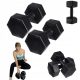  Feste Bitumenhanteln DrFit 2x 6 kg