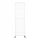 Gitter, Ständer, Premium-Display auf Rollen. 60 x 200. Weiß