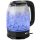  EMAVO Wasserkocher Glas-Wasserkocher mit Hintergrundbeleuchtung 2200 W 1,7 l transparent