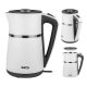  EMAVO Wasserkocher Doppelwandiger Wasserkocher 2200 W 1,7 l weiß