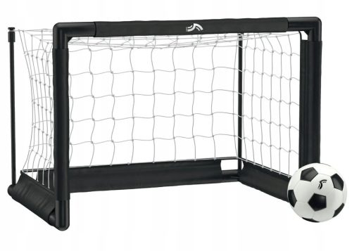 Mobiles Fußballtor mit einem Ball mit einem Durchmesser von 12 cm