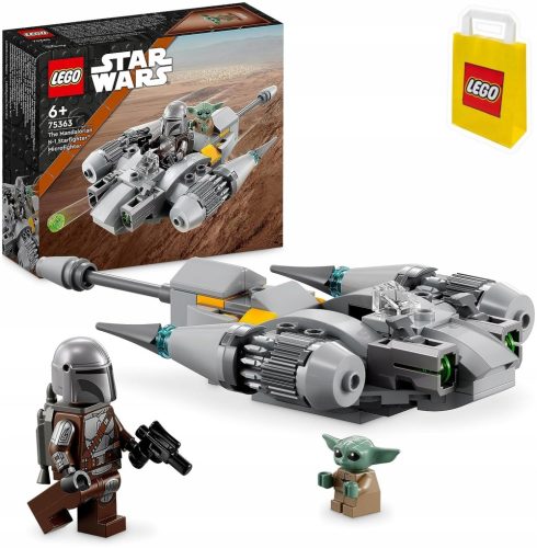  LEGO Star Wars 75363 Der N-1 Micro-Scale Fighter des Mandalorianers + LEGO Papiertüte