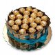 Coole, lustige Gadgets Raffaello-Süßigkeitenkuchen mit Twinings-Tee. Geburtstag Ein universelles Geschenk