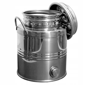    BUBBLE EDELSTAHL-Fass INOX-Fass 3L-Behälter für Moonshine-Whiskywein
