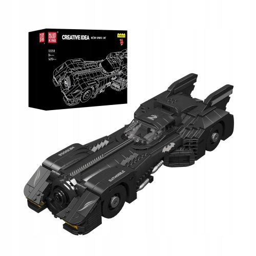  Mould King Technic 10058 Batmobil-Blöcke 1495 Stück.