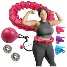    Hula Hop Abnehmen mit Pfeifen XXXL PLUS GRÖSSE 145 cm an der TAILLE mit Gewicht