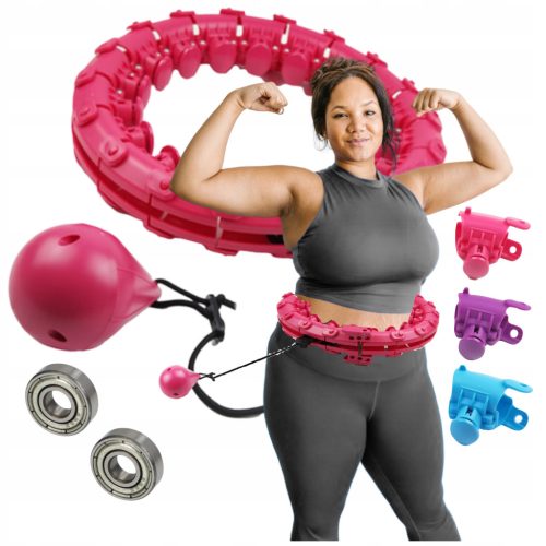 Hula Hop Abnehmen mit Pfeifen XXXL PLUS GRÖSSE 145 cm an der TAILLE mit Gewicht