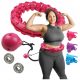  Hula Hop Abnehmen mit Pfeifen XXXL PLUS GRÖSSE 145 cm an der TAILLE mit Gewicht