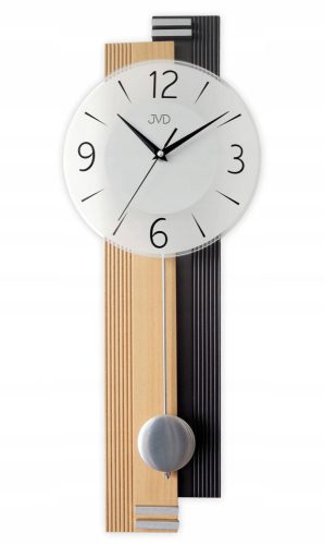 Uhr für zu Hause JVD-Wanduhr, Brauntöne, Grautöne, 23 cm