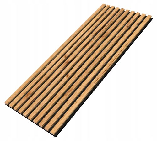 Wandlamellen 275x46 Dekorplatte auf FILZ, 10 Stück, Craft Oak Gold