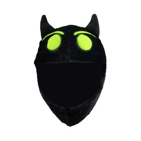    Motorrad-Helm-Abdeckung, niedliches Motorrad-Ski-Zubehör, grüne Geschenke
