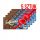 Original Tschechische Himbeerschokolade "Student" 5er Pack je 170g