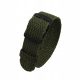  Perlon Black NATO Zulu Uhrenarmband 18mm grün s/b