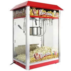 MatMay Popcornmaschine POPCORNMASCHINE Cinema RED 1400 W