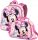  MINNIE MOUSE KINDERRUCKSACK 3D PREMIUM DISNEY + MINNIE MOUSE HANDTASCHE 3D PREMIUM DISNEY TASCHE