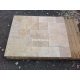 ELFENBEIN-PUZZLE AUS TRAVERTIN-FLIESEN