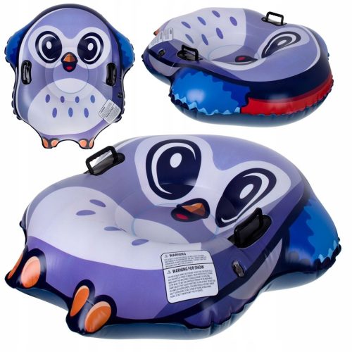  SLIDER aufblasbarer Schneeschlitten RADREIFEN ZUM RUTSCHEN Pinguin 103 x 95