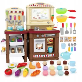  KINDERKÜCHE LICHT TON WASSERFAP ZUBEHÖR BRETTBESCHREIBUNG