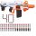  Nerf Ultra Gun Select Launcher mit Pfeilen F0958 + NERF AccuStrike Ultra Junior-Patronenset 20-tlg