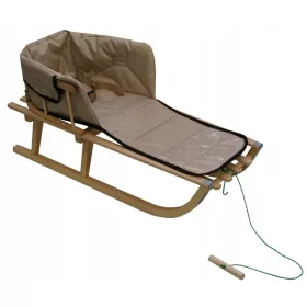  Traditioneller Skyline-Holzschlitten