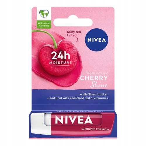  Nivea Cherry Shine Pflegender Lippenstift 4.8