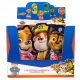 PAW Patrol Lollipop Fun Pack - Erdbeergeschmack-Lutscher mit Sammelfiguren
