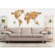 Bilder an der Wand Dekorative Holzkarte 200 cm GOLDEN OAK BASIC