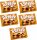 Toffifee Pralinen mit Haselnüssen in Karamell, 125g von Storck - 5er Pack