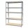  Metalkas Lagerregal aus Metall, 180 x 120 x 45 cm, max. 200 kg pro Regal