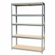  Metalkas Lagerregal aus Metall, 180 x 120 x 45 cm, max. 200 kg pro Regal