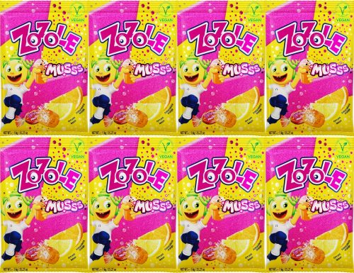 Brausebonbons Zozole Musss mit Orange- und Zitronengeschmack, 1kg x8 Pack