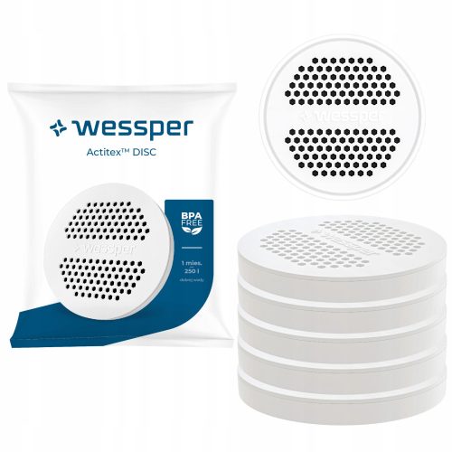  Filtereinsatz für Wessper Actitex Disc Flasche, 5 Stk.