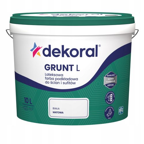 Dekoral Latex-Wandfarbe 10 l matt