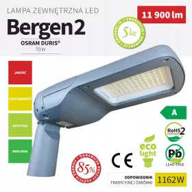  KochLights Straßenlampe 70 W 11900 lm netzbetrieben
