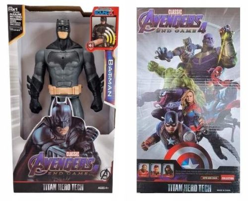  BATMAN AVENGERS GROSSE BEWEGLICHE FIGUR MIT SOUND