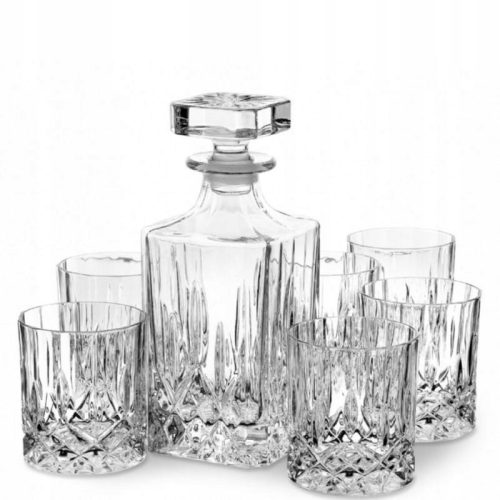 Krüge, Karaffen und Milchkännchen Bohemia Prestige Classico Whisky-Set 0,75 l