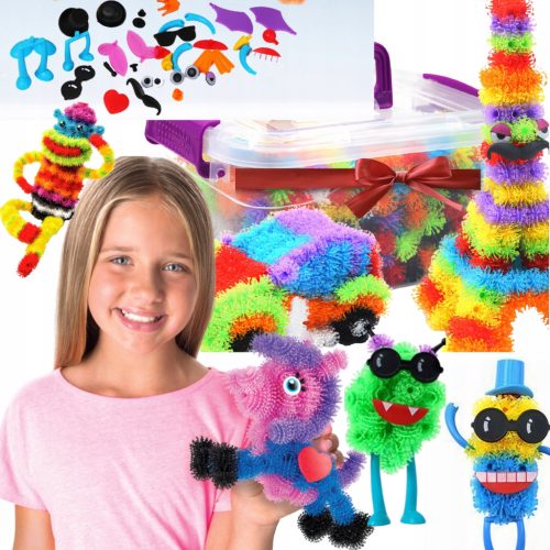  VELCRO CAP BLOCKS COLOR BALLS CREATIVE 800 EL XXL TOYS LIVING COLORS
