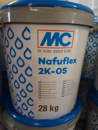 Mit Polymeren modifizierte Winterisolierung Nafuflex 2K-05 KMB, 28-kg-Packung