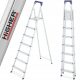 Höhere Leiter 3,35 m Aluminium bis 125 kg