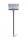  Standtafel Silber 105 x 41 cm 1 Stk.