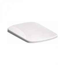 Toilettensitze Geberit Selnova Square WC-Sitz, weißer Duroplast