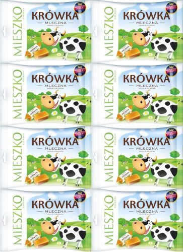 Mieszko Krówka Mleczna - 1kg Samtige Karamellbonbons aus Polnischem Milch
