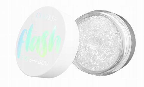 Claresa Funkelnder, glänzender Lidschatten FLASH 01 SNOW QUEEN 3g