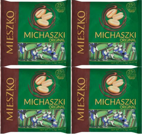 Michaszki Mieszko – Klassische Nusspralinen mit Schokolade, 4x1kg