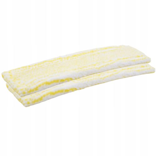  Kärcher Mikrofaser-Fensterwaschpads, effizient mit Klettverschluss (2 Stück)