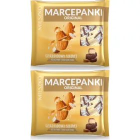   Marzipan Pralinen von Mieszko, Original, Vollmilchschokolade, 1kg Doppelpack