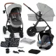  Kinderkraft XMOOV CT 3in1 Multifunktionskinderwagen Gondola Kinderwagen Hellgrau